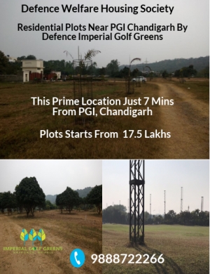 Residential Plots Near PGI Chandigarh | Defence Imperial Gol